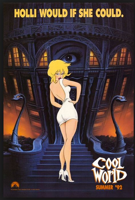 Holli Cool World, Cool World Movie, Cool World 1992, Cool World, Movie Poster, A Book