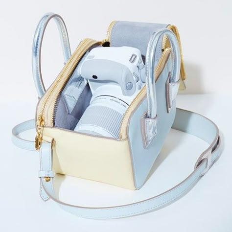 Canon UK introduces limited edition Stella McCartney bag with white EOS 100D: Digital Photography Review Instax Mini Camera, White Camera, Digital Camera Accessories, Cute Camera, Photography Reviews, Everyday Handbag, Polaroid Camera, Stella Mccartney Bag, Camera Canon