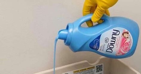 Toilet Cleaning Hacks Smell, Fabric Softener In Toilet Tank, How To Keep Your Bathroom Smelling Fresh, Diy Non Toxic Toilet Bowl Cleaner, Non Toxic Toilet Bowl Cleaner, Mildew Smell, Best Cleaner, Liquid Fabric Softener, Toilet Room