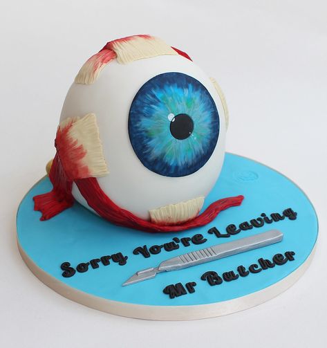 Doctor Graduation Cake, Eyeball Cake, Leaving Party, Doctor Graduation, Creative Cooking, Halloween Cake, Graduation Cake, Halloween 2022, Graduation Cakes