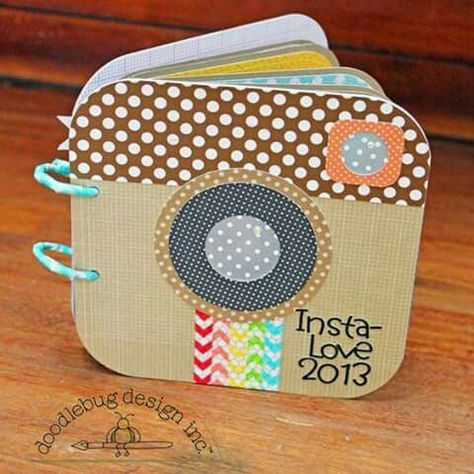 Mini Albums Scrap, Scrap Album, Diy Bricolage, Doodlebug Design, Seni Origami, Mini Scrapbook, Mini Scrapbook Albums, Birthday Cards Diy, Scrapbook Album