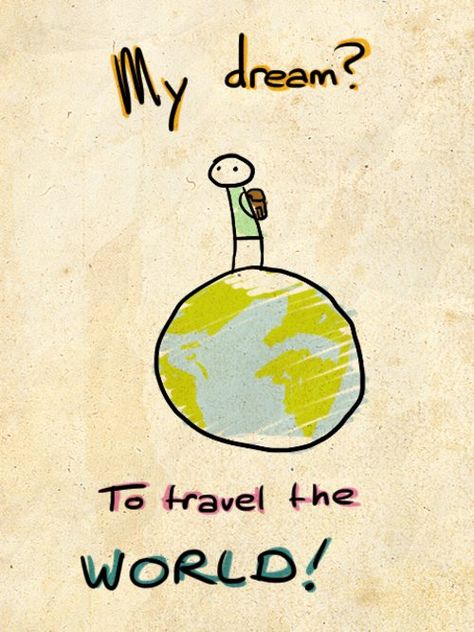 [] Quotes Dream, World Quotes, Never Stop Dreaming, Dream Quotes, Adventure Quotes, Travel The World, My Dream, Travel Quotes, Travel Journal