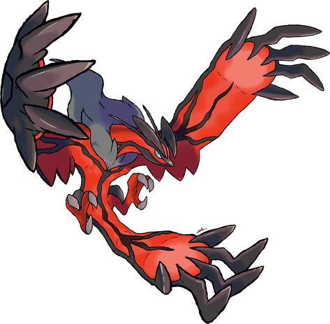 Yveltal Pokemon, Pokemon Illustration, Evolution Pokemon, Mega Evolution Pokemon, Bird Pokemon, Pokemon Drawing, Legendary Pokemon, Pokemon Photo, Pokemon Team