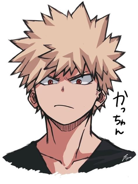 Bakugou Katsuki, Anime Pfp, An Anime, Anime Character, Blonde, Red, Hair, Anime, Blue