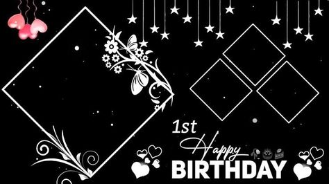 Template Kinemaster, Template Happy Birthday, Black Screen Video, Happy Birthday Black, Happy Birthday Text, Birthday Text, Birthday Video, Happy Birthday Video, Cute Backgrounds For Phones