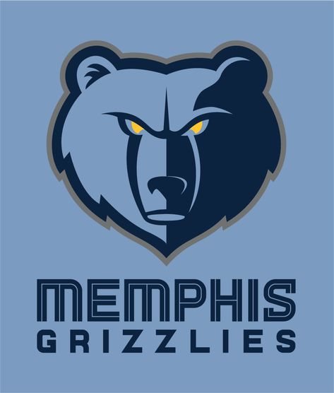 Nba Grizzlies, Nba Logos, Memphis Basketball, Sublimation Ideas Projects Inspiration, Bleacher Report, Nba Logo, Cartoon Painting, Memphis Grizzlies, We Bare Bears