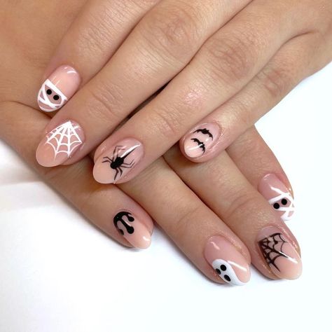 Luminary Structured Manicure, Cuticle Prep, Future Nails, Halloween Acrylic, Halloween Acrylic Nails, Nail Colours, Nails 2023, Fall Nails, Halloween Nails