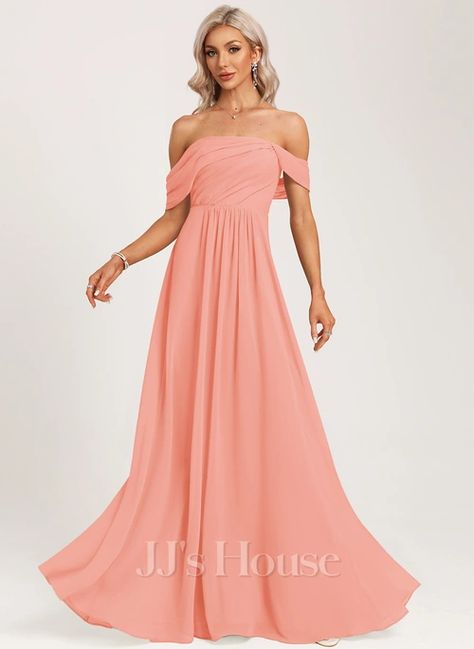 JJ's House Bridesmaid Dresses (279239) | JJ's House Floor Length Chiffon Bridesmaid Dresses, Chiffon Bridesmaid Dress, Chiffon Bridesmaid, Color Swatches, Custom Dresses, Bridesmaid Dress, Big Day, Floor Length, Custom Sizing