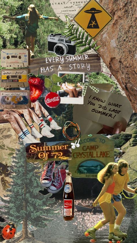 old school summer!! 🛼 #70s #summer #old school #summercamp #camp 70s Summer Camp Aesthetic, 70s Camping Aesthetic, Retro Summer Camp Aesthetic, Vintage Summer Camp Aesthetic, 80s Summer Camp Aesthetic, 70s Summer Aesthetic, 1970s America, Retro Summer Camp, Camp Nostalgia