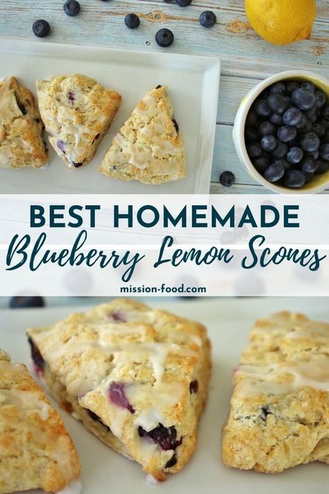 Lemon Buttermilk Scones, Bakery Scones Recipe, Blueberry Lemon Scones Easy, Blueberry Scones With Buttermilk, Lemon Blueberry Scones Buttermilk, Buttermilk Blueberry Scones, Blueberry Scones With Lemon Glaze, Blueberry Lemon Scones Recipe, Scones With Buttermilk