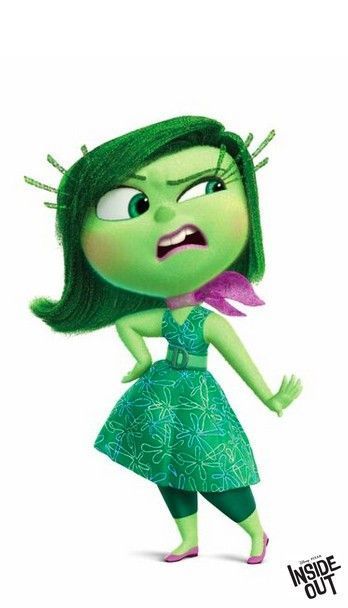 Disgust Inside Out, Disgusted Inside Out, Drawings Of People, Joy Inside Out, Drawing Disney, Watch Cartoon, Movie Inside Out, Inside Out Characters, Beautiful Cartoon