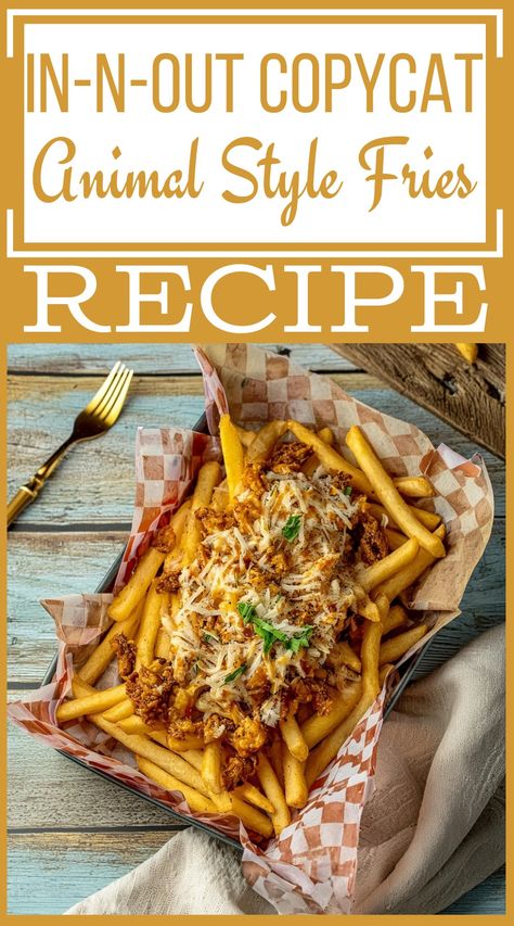 In-N-Out Copycat Animal Style Fries Recipe In And Out Fries Animal Style, In And Out Fries, Animal Style Fries Recipe, Chocolate Pudding Cake Recipe, Animal Style Fries, Chocolate Mousse Cake Recipe, Easy Chocolate Mousse, Chocolate Pudding Cake, Mousse Cake Recipe