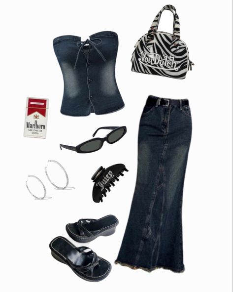 Y2k Polyvore, Y2k Fashion Outfit, Egirl Fashion, Outfit Png, Outfits Polyvore, 2000s Fashion Outfits, Fashion Inspiration Design, Evening Outfits, Swaggy Outfits