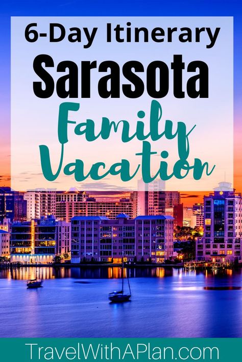 Sarasota Restaurants, Best Family Vacation Spots, Best Family Beaches, Florida Travel Guide, Family Vacation Spots, Vacation Itinerary, Florida Hotels, Best Family Vacations, Family Vacation Destinations