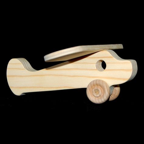 Wood Toys Diy, Wood Kids Toys, Wooden Toys Diy, Toy Airplane, Airplane Crafts, Wooden Plane, Wooden Toy Cars, Wood Toys Plans, Wooden Toys Plans