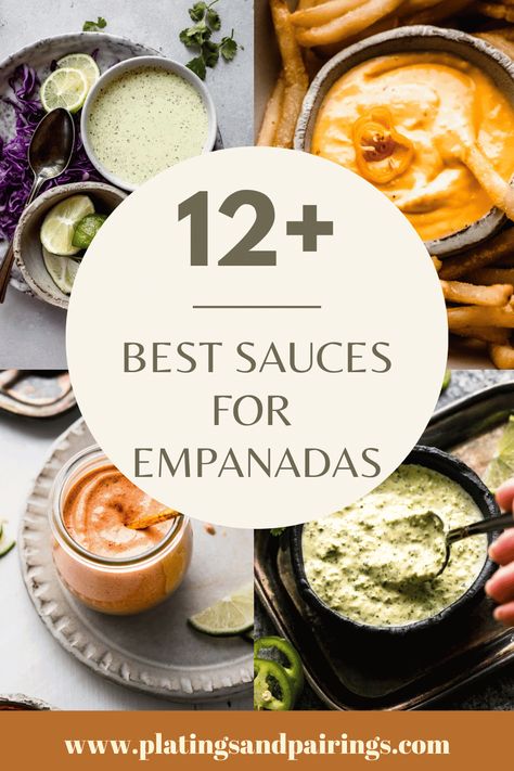 Traditional Empanadas Recipe, Dipping Sauce For Beef Empanadas, Beef Empanadas Dipping Sauce, Cheese Steak Empanadas Recipe, Dip For Empanadas, Meat Pie Dipping Sauce, Salsa For Empanadas, Empanada Sauce Cilantro, Empanadas Sauce Recipe