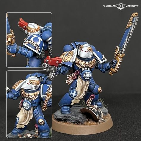 Ultramarines 40k Miniatures, Ultramarines 40k, Rahul Kohli, Warhammer Marine, 40k Armies, Warhammer 40k Figures, Warhammer Figures, D&d Miniatures, Warhammer 40k Art