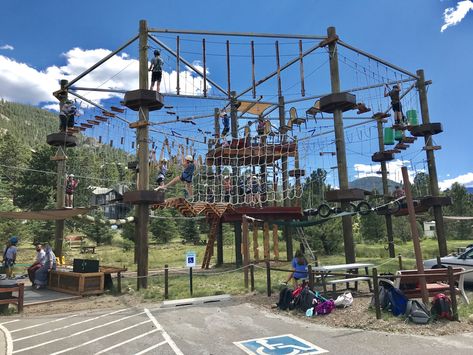 Obstacle Course For Adults, High Ropes, Adult Playground, Challenge Course, Natural Swimming Ponds, Garden Pond Design, Ropes Course, Swimming Pond, Pond Design