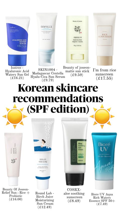 Korean sunscreen recommendedations #spf #skincare #beauty #glassskin #koreanskincare Korean Spf, Noriker Horse, Good Sunscreen For Face, Gentle Skincare, Korean Sunscreen, Spf Skincare, Korean Skin Care Secrets, Acne Prone Skin Care, Skin Care Routine Order