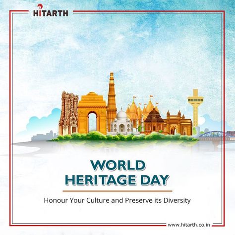 World Heritage Day Poster, Heritage Day Poster, Happy Heritage Day, Heritage Poster, World Heritage Day, Heritage Day, Ancient Indian Art, Beautiful Art Paintings, E Day