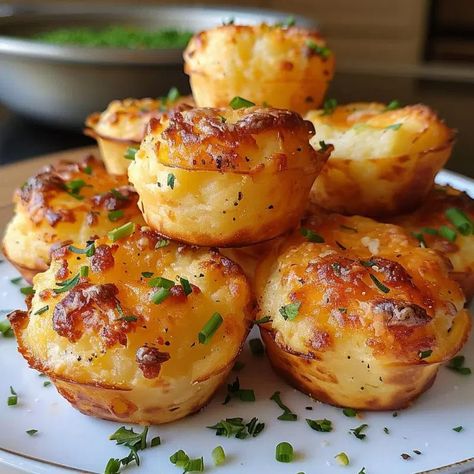 Cheesy Mashed Potato Puffs – Tasty Recipes Cheesy Stuffed Potatoes, Mashed Potatoes Repurposed, Mashed Potato Muffins Recipes For, Cheesy Mash Potatoe Puffs, Starch Recipes Food, Mash Potato Pie, Cheesy Mash Potato Puffs, Mash Potato Cheese Puffs, Mashed Potatoes Puffs Recipe