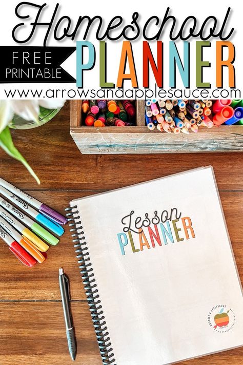 Check out the great free printable homeschool planner! It's just one perk of being a subscriber! Get organized as you learn. #homeschoolplanner #printableplanner #freeplanner #homeschoolorganization #lessonplanner #habittracker #monthlycalendar #dailyplanner Homeschool Records Free Printable, Spiral Notebook Homeschool Planner, Teaching Abcs Preschool Free Printable, Home School Planner Free, Homeschool Teacher Planner, Best Homeschool Planner, Homeschool Lesson Planner Printable Free, Homeschool Tracker Free Printable, Preschool Homeschool Planner