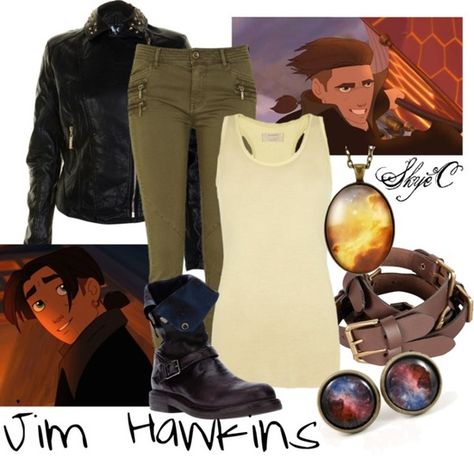 Jim Hawkins Jim Hawkins, Disney Clothing, Everyday Cosplay, Disney Inspired Fashion, Nerd Fashion, Disney Clothes, Character Inspired Outfits, Disney Bound Outfits, Fandom Fashion