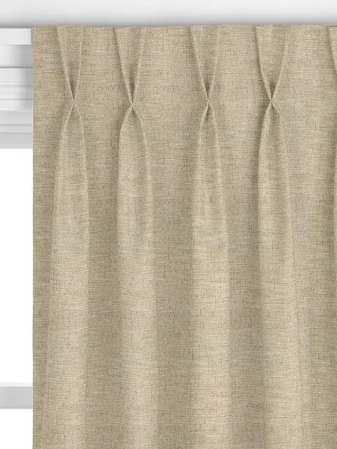 John Lewis & Partners Tonal Weave Made to Measure Curtains, Natural at John Lewis & Partners John Lewis Curtains, John Lewis Fabric, Measuring Curtains, Curtain Headings, Pinch Pleat Curtains, Color Palette Yellow, Red Colour Palette, Curtains Width, Green Curtains