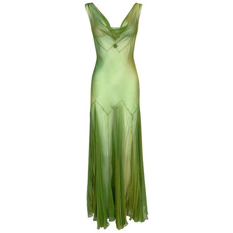 Tianas Closet, Galliano Runway, Green Vintage Dress, Vintage Evening Dress, Silk Charmeuse Dress, Vintage Green Dress, Iridescent Dress, Bias Cut Dress, Silk Chiffon Dress