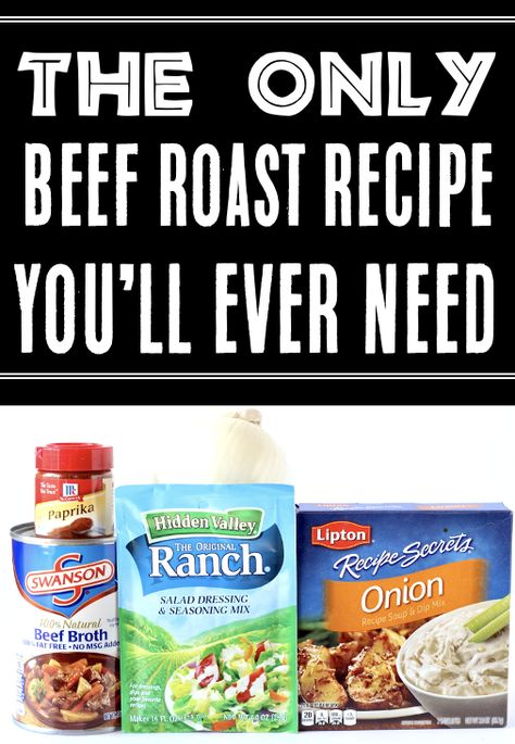 Beef Roast Crockpot Recipes Ranch Pot Roast Crock Pot Recipes, Pit Roast Crock Pot Easy Recipes, Slow Cooker Ranch Beef Pot Roast, Boneless Arm Roast Recipes, Best Crockpot Beef Roast, Beef Roast Crockpot Recipes With French Onion Soup, Rumo Roast Crock Pot Recipes, Beef Roast Crockpot Recipes Ranch Packet, Easy Crock Pot Roast Recipes