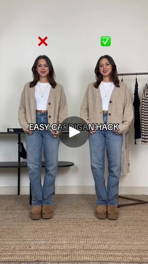 How To Style A Zip Up Hoodie, Crop Cardigan, Cardigan Style, Tips For Women, Save For Later, Doja Cat, Style Tips, Cropped Cardigan, Life Hacks