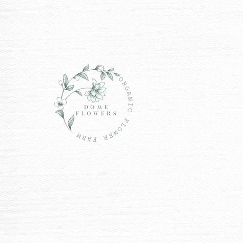 Flower Farm Logo Design Ideas, Flower Farm Branding, Flower Farm Logo, Farm Logo Inspiration, Farm Logos, Farm Logo Design, Business Card Logo Design, Florist Logo, Design Box