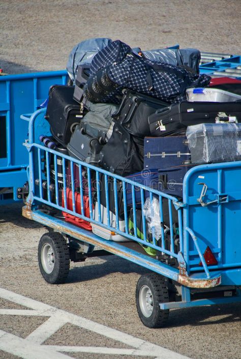 Baggage trolley at airport. Blue luggage trolleys at airport transporting baggag , #Aff, #airport, #Blue, #Baggage, #trolley, #transporting #ad Airport Theme, Fruit And Veg Shop, Luggage Trolley, Web Template Design, Baby Strollers, Royalty Free Stock Photos, Stock Images, Design