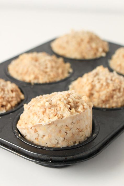 Freezer Meals Healthy - Freezer Oatmeal Cups - Freezer Breakfast - Freezer Oatmeal Muffins - Freezer Cooking Before Baby - Freezer Breakfast Meals - Meal Prep for the Week - Meal Prep Recipes - Meal Prep Breakfast Ideas Freezer Oatmeal, Freezer Breakfast Meals, Breakfast Meal Prep Ideas, Breakfast Crockpot Recipes, Ideas For Breakfast, Prep Breakfast, Healthy Freezer Meals, Breakfast Meals, Freezer Meal Prep