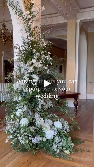 Aisle Meadows, Wall Arrangements, Hanging Florals, Altar Arrangement, Quince Ideas, Wedding Breakfast, Top Table, Table Vases, Wedding Florals