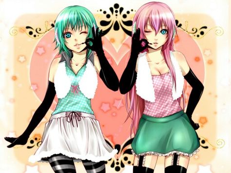 Happy synthesizer ヽ(´▽｀)ノ☆♥ #vocaloid #gumi #megurin_luka Twilight Princess Midna, Twilight Princess, Hatsune Miku, Vocaloid, Anime Images, Fan Art, Zelda Characters, Songs, Anime