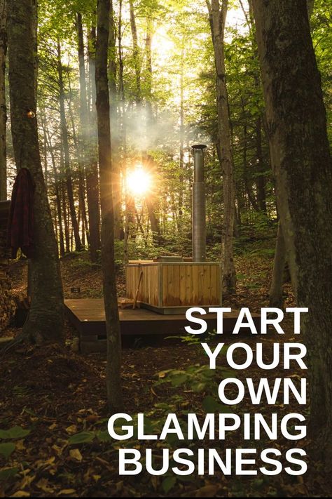 Start your own glamping business on Airbnb or Hipcamp to increase your income, work from home, or diversify your business. Vermont Cabin, Glamping Business, Vacation Rental Host, Airbnb Hosting, Unique Stays, Business Vision Board, Tent Living, Increase Income, Mountain Cabins