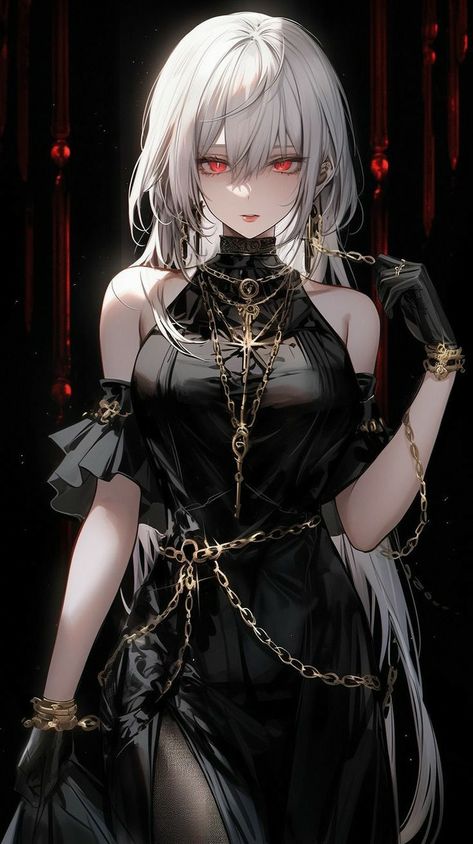 Anime Gothic, Persona Anime, Anime Show, Queen Anime, Anime Black Hair, Vampire Girls, Vampire Art, Japon Illustration, 다크 판타지