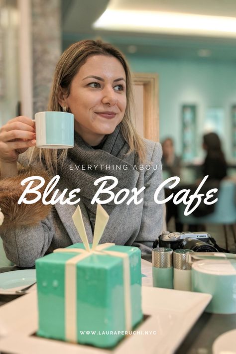 You can finally have breakfast at Tiffany's - check it out all the details about The Blue Box Cafe in New York City Tiffany Store New York, Blue Box Cafe Nyc, Blue Box Cafe, Cafe In New York, Nyc 2023, Cafe Nyc, Tiffany Store, Cafe New York, Nyc Guide