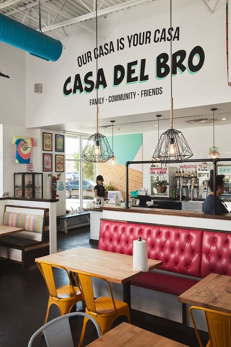 Mexican Food & Ice Cream Restaurant | Casa Del Bro | | United States Mexican Restaurant Ideas, Mexican Coffee Shop, Ice Cream Restaurant, Taco Shack, Cheese Poster, Mexican Fast Food, Mexican Restaurant Design, Mexican Restaurant Decor, Best Mexican Restaurants