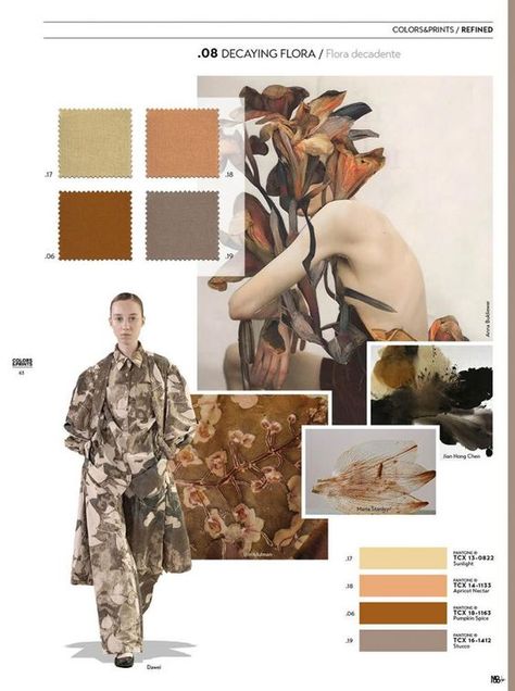 Mood Board Fashion Inspiration, Aw 23, Fashion Portfolio Layout, 포트폴리오 레이아웃, Fabric Board, Fashion Trend Forecast, Color Trends Fashion, Fashion Forecasting, Fashion Design Portfolio