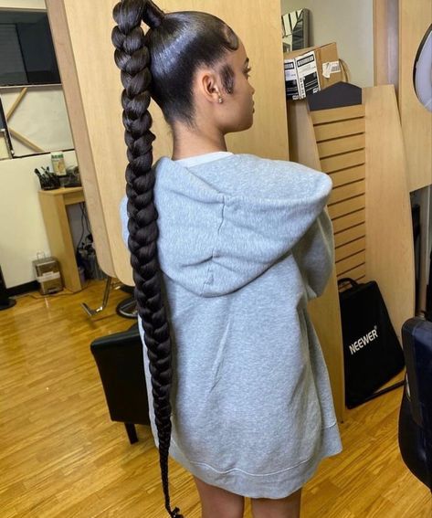 Slick Ponytail, Braided Pony, 25 Anniversary, Pony Hairstyles, Black Ponytail, Weave Ponytail Hairstyles, Sleek Ponytail Hairstyles, Weave Ponytail, Cute Ponytails