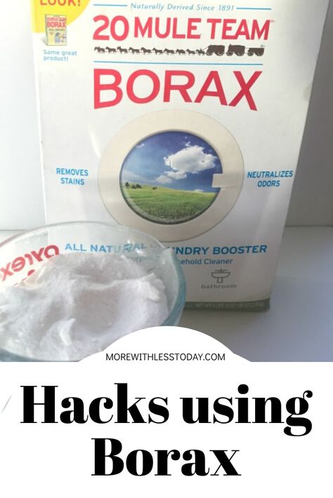 Borax has long been used in laundry to help get clothes clean and to make homemade laundry soap but this inexpensive gem can do so much more! And since it’s a mineral that is natural it is non-toxic as well as non-abrasive, making it quite handy. #hacks #borax #cleaningtips Borax Cleaner, Borax Uses, Tile Floor Cleaner, Borax Cleaning, Bissell Carpet Cleaner, Floor Cleaning Solution, Mopping Floors, Wood Floor Cleaner, Laundry Soap Homemade