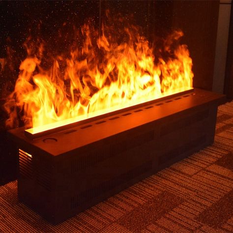 Water Fireplace, Water Vapor Fireplace, Vapor Fireplace, Fireplace Indoor, Fireplace Electric, Water Vapor, Ethanol Fireplace, Fireplace Ideas, Stove Fireplace