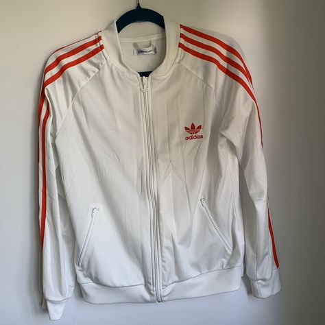 Vintage Adidas zipper #vintage #adidas - Depop Adidas Tracksuit Vintage, 1990 Aesthetic, Adidas Vintage Jacket, Adidas Tracksuit, Adidas Vintage, Tracksuit Tops, Adidas Girl, Adidas Outfit, Clothes Ideas