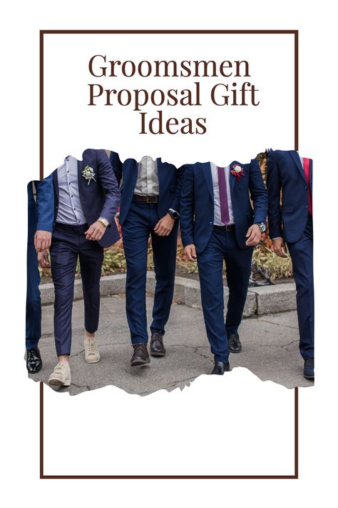 To give groomsmen proposal gifts and best man proposal gifts, choose personalized gift boxes, wallets, socks, watches or cufflinks. Find simple groomsmen proposal ideas. find out more about choosing groomsmen, groomsmen duties and best man duties. How much to spend on your groomsmen proposal gifts. See will you be my groomsman cards and will you be my best man cards. Find ideas for unique custom gifts to give your best man and groomsman. How to ask groomsmen and best man to be in your wedding. Ideas On How To Ask Groomsmen, How To Ask Someone To Be Your Best Man, Ask Groomsmen To Be In Wedding, Will You Be My Groomsman, How To Ask Groomsmen, Will You Be My Groomsman Ideas, Asking Groomsmen To Be In Wedding, Groomsmen Duties, Wedding Planning Book Diy