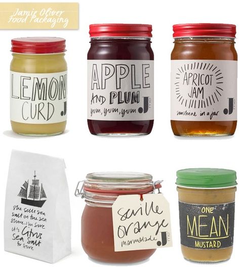 Oh So Lovely Vintage: So lovely. Jamie Oliver Recipes, Cool Packaging, Graphic Design Packaging, Summer Mood, Packaged Food, Mama Style, Pretty Packaging, Jamie Oliver, Creative Packaging