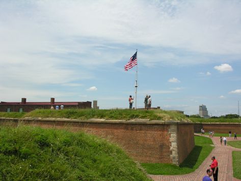 Fort McHenry – Birthplace of a National Anthem Fort Mchenry, Star Fort, Francis Scott Key, Battle Of Gettysburg, Union Soldiers, Star Spangled Banner, The Fort, Baltimore Maryland, National Anthem