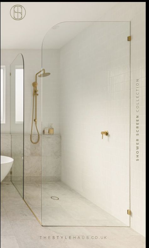 Tiny Ensuite Ideas, Batman House, Tiny Ensuite, Axor Bathroom, Wet Room Shower Screens, 2024 Bathroom, Bathroom 2024, Mediterranean Bathroom, En Suite Shower Room