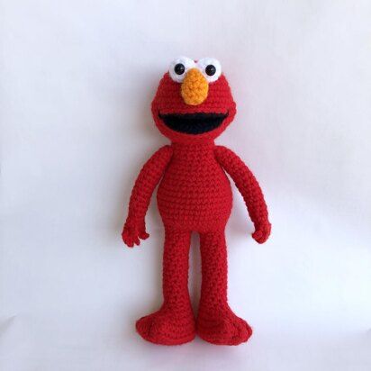 Crochet Patterns | LoveCrafts Toys To Crochet, Elmo Toys, Stuffed Toy Pattern, Plushie Ideas, Afghan Patterns Free, Sesame Street Elmo, Crochet Afghan Patterns Free, Sesame Street Characters, Lion Brand Wool Ease